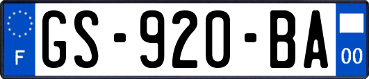 GS-920-BA