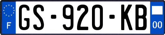 GS-920-KB