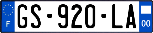 GS-920-LA