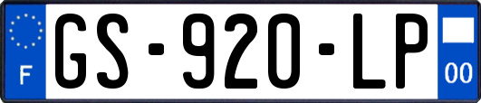 GS-920-LP