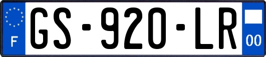 GS-920-LR