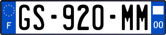 GS-920-MM