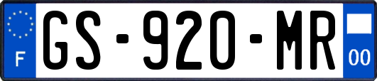GS-920-MR