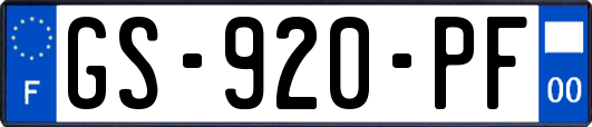 GS-920-PF