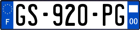 GS-920-PG