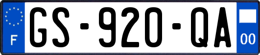 GS-920-QA