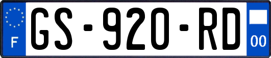 GS-920-RD