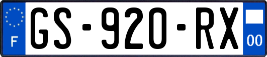 GS-920-RX