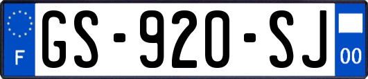 GS-920-SJ