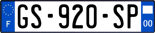 GS-920-SP