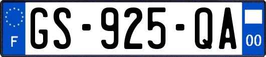 GS-925-QA