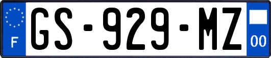 GS-929-MZ