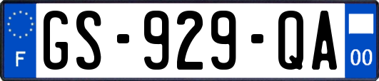 GS-929-QA