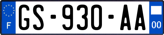 GS-930-AA