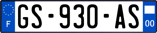 GS-930-AS