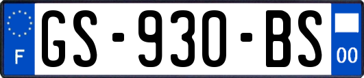 GS-930-BS