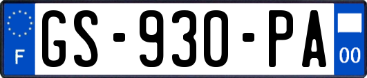 GS-930-PA