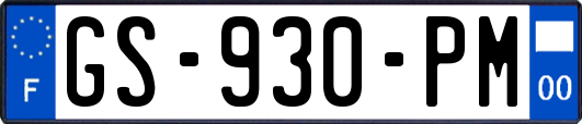 GS-930-PM