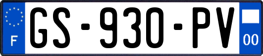 GS-930-PV