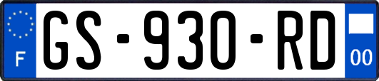 GS-930-RD