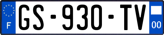 GS-930-TV