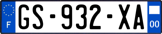 GS-932-XA