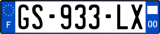 GS-933-LX