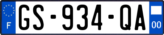 GS-934-QA