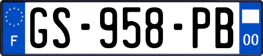 GS-958-PB