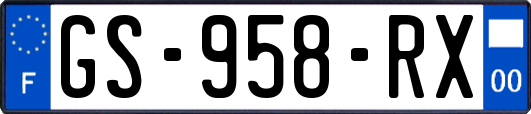 GS-958-RX