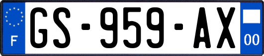 GS-959-AX