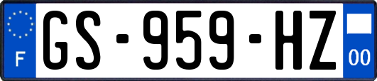 GS-959-HZ