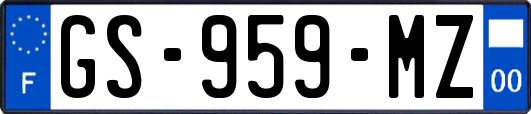 GS-959-MZ