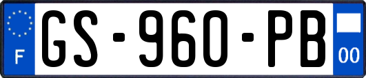 GS-960-PB