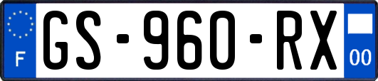 GS-960-RX