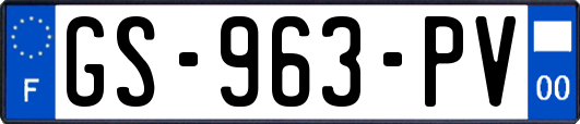 GS-963-PV