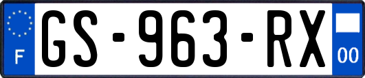 GS-963-RX