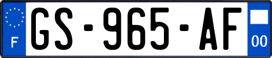 GS-965-AF