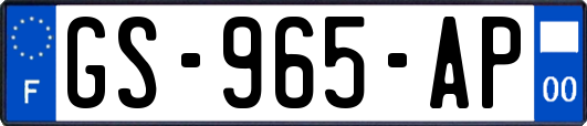 GS-965-AP