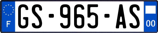 GS-965-AS