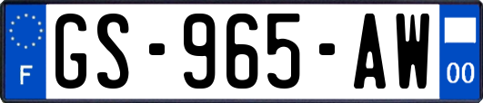 GS-965-AW