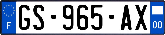 GS-965-AX