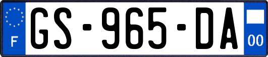 GS-965-DA