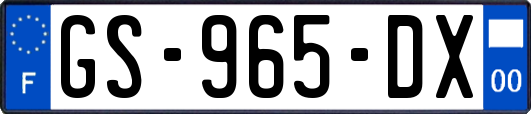 GS-965-DX
