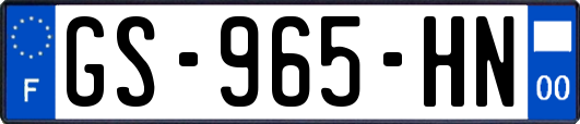 GS-965-HN