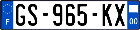GS-965-KX