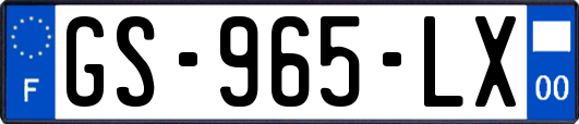 GS-965-LX
