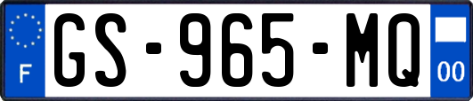 GS-965-MQ