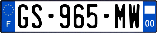 GS-965-MW