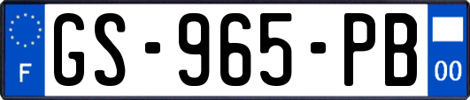 GS-965-PB